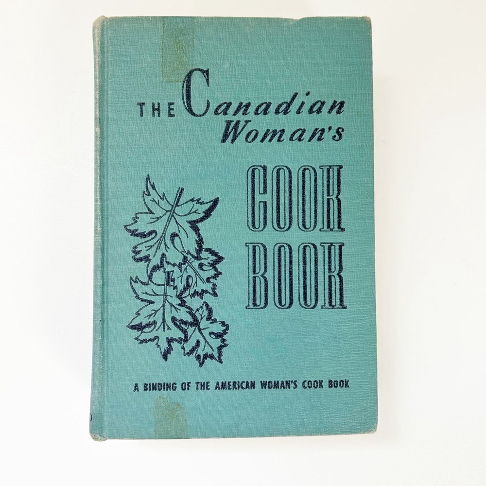 Vintage The Canadian Woman's Cookbook, Hardcover 856 Pages 1950
